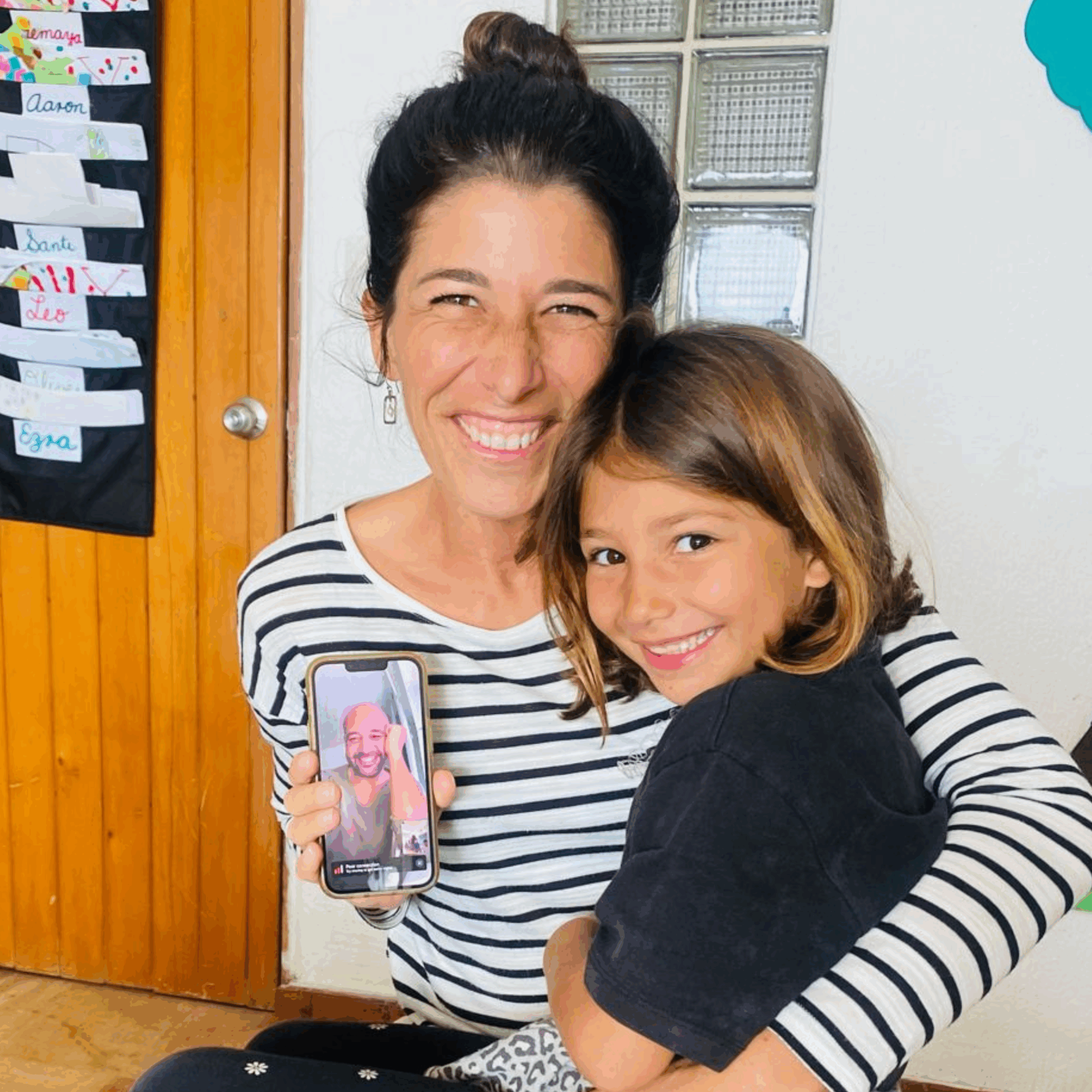 Retrato de Emily Zoldan, madre de familia de PA Academy.